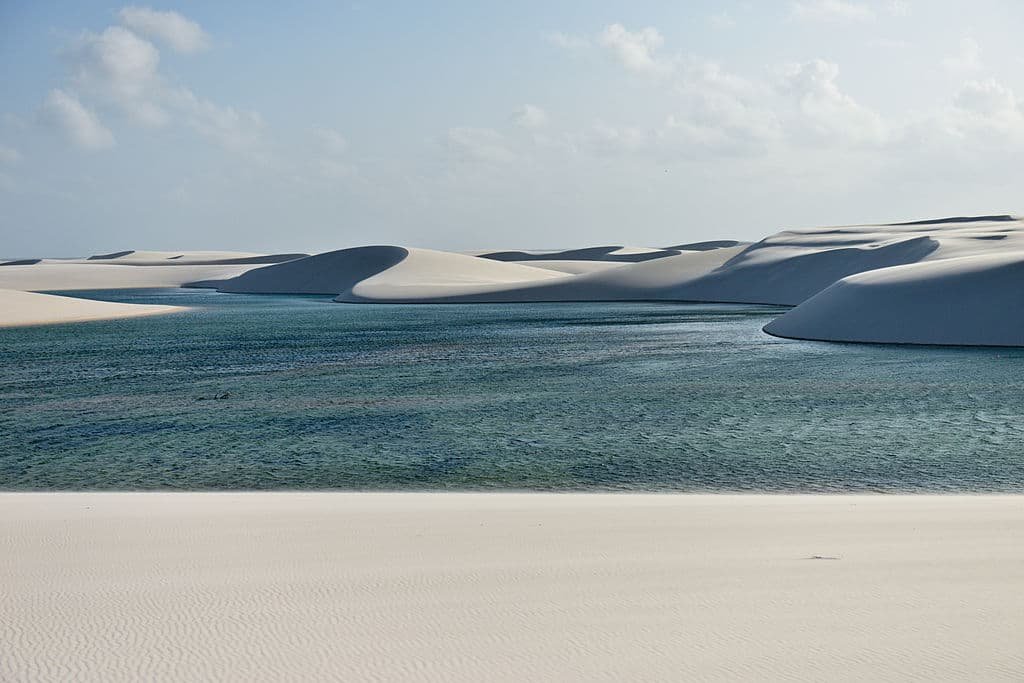 Vacaciones de Julio en la playa Lençõis Maranhenses