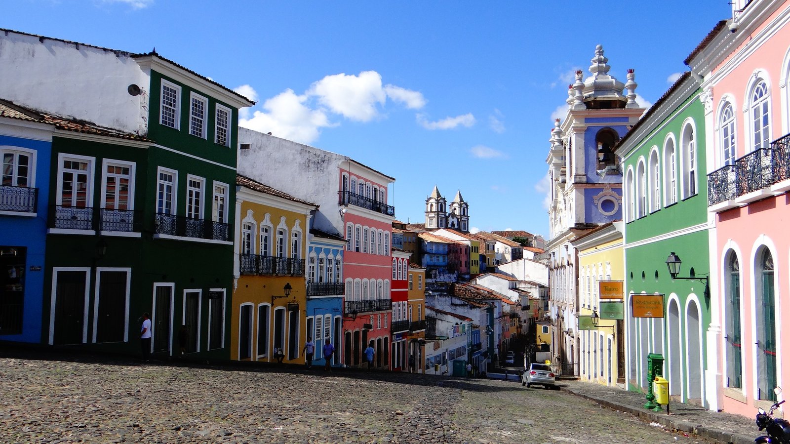 Pelourinho en Salvador de Bahia