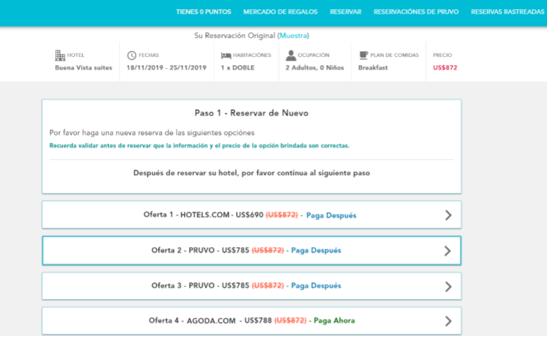 cómo ahorrar en hoteles con pruvo