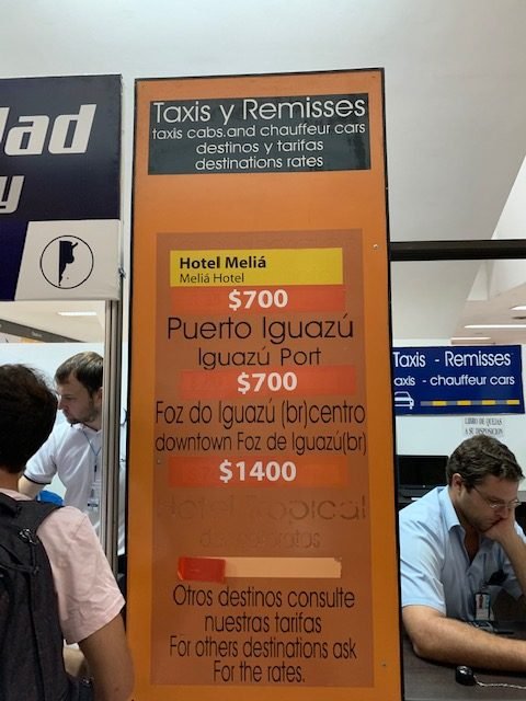 Valor de remisse de Puerto Iguazú para Foz y ahorrar en el pasaje de Argentina a Brasil