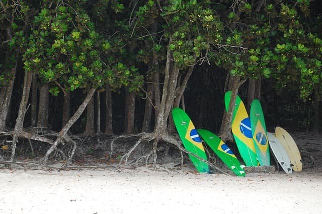 Las playas de ilha grande son unas de las más bonitas de Río de Janeiro