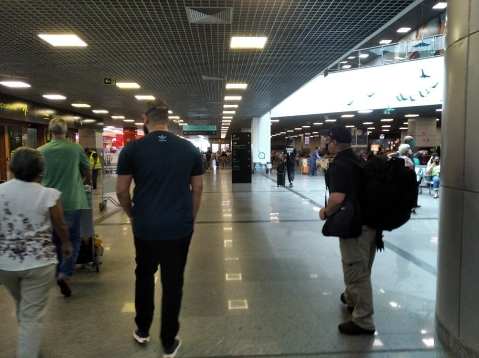 Saliendo del aeropuerto de Salvador Bahia