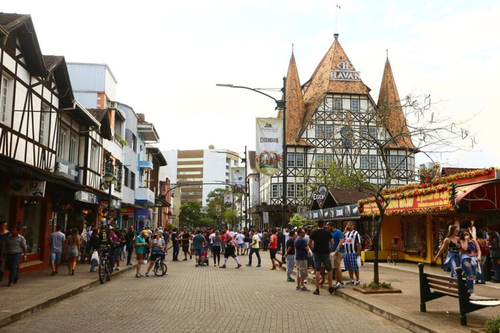 Calle XV de novembro Blumenau