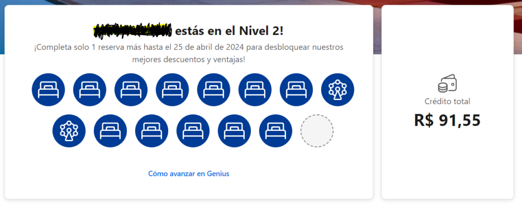 Genius, programa de fidelidad de Booking