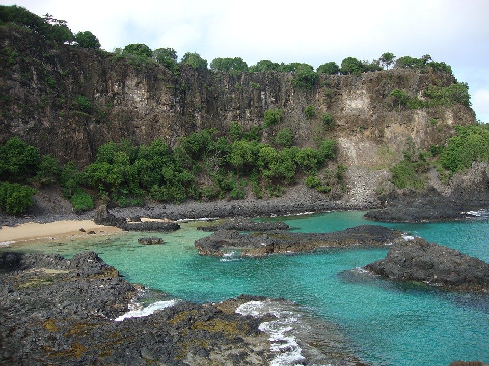 Baia dos Porcos en Fernando de Noronha