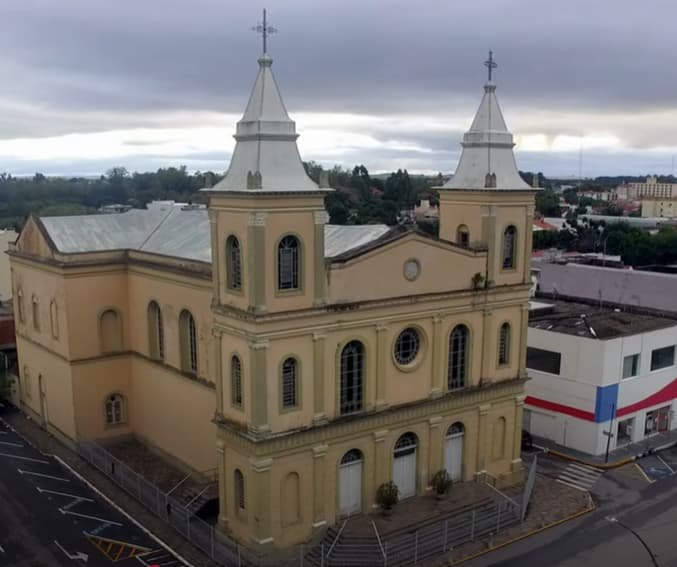 Iglesia Matriz de São Gabriel en Rio Grande do Sul.